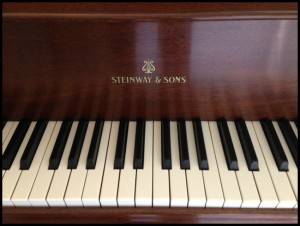 Steinway & Sons piano keys